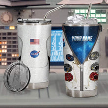 Load image into Gallery viewer, Custom Name Armstrong Spacesuit Custom Design Vacuum Insulated Tumbler