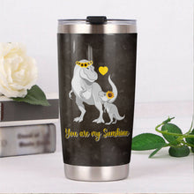 Load image into Gallery viewer, Dinosaur Steel Tumbler MR2005 68O31