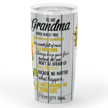 Load image into Gallery viewer, To My Grandma You Are My Sunshine 20oz Tumbler