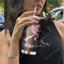 Load image into Gallery viewer, I'D Grow Up To Be A Super Cool Traithlon Mom Personalized Tumbler