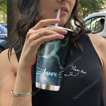 Load image into Gallery viewer, I'm A Mother And A Marathon Runner Personalized Tumbler 2