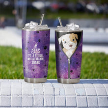 Load image into Gallery viewer, Keep Calm It's A Pitbull Custom Design Vacuum Insulated Tumbler